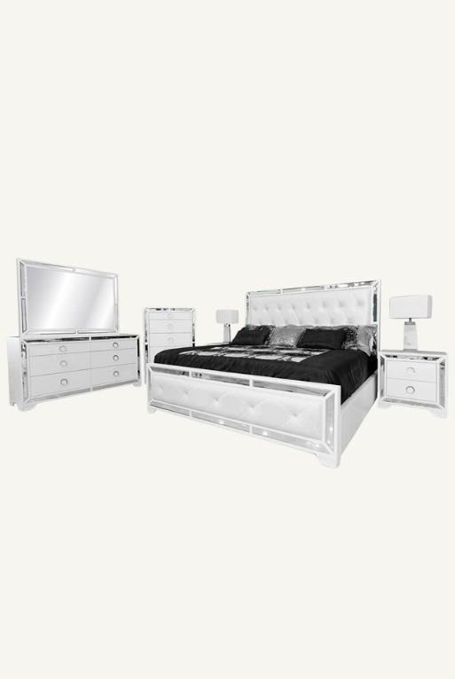 CAMA KS REGENCY BEIGE - Imagen 7