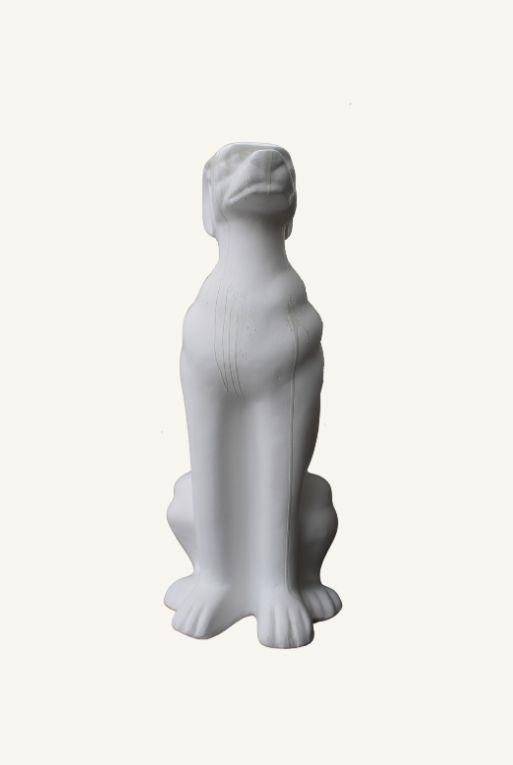 PERRO NICOLÁS EXTRA BLANCO ESMALTADO