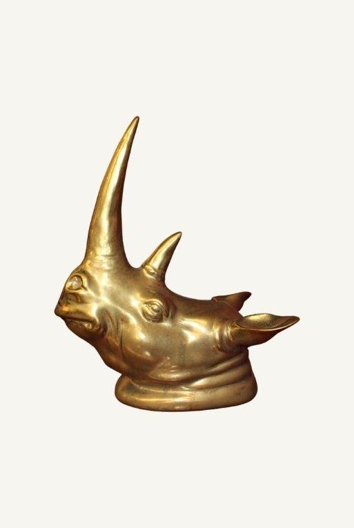FIGURA RHINO 1109CE CHICO GOLD - Imagen 2