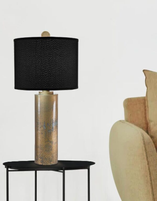 LAMPARA DE PIE 559-510 HUMO ORO 01 PZ