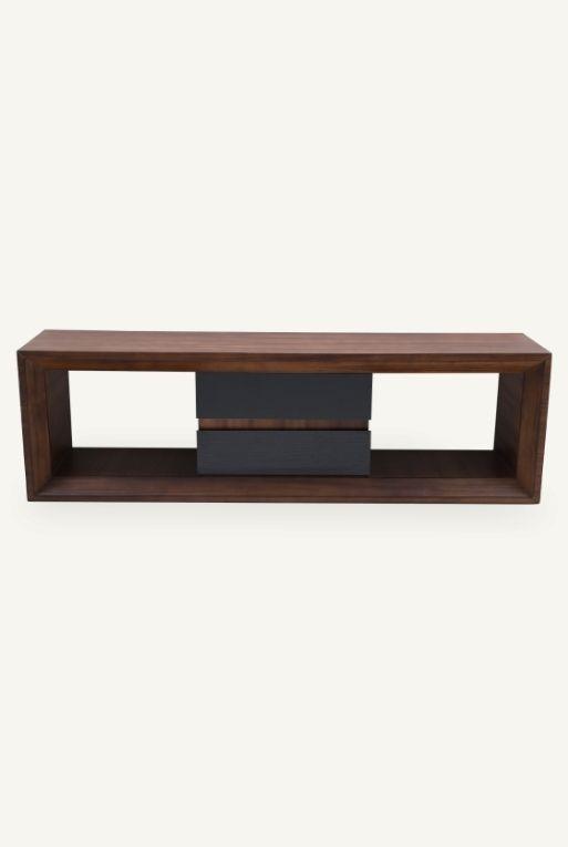 MUEBLE DE TV GELI CHAPA NOGAL GRAFITO