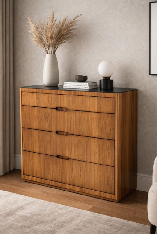 TOCADOR SQUARE NOGAL 01 PZ