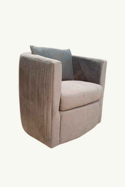 SILLON OCASIONAL S45 GIZA CARBON - Imagen 2