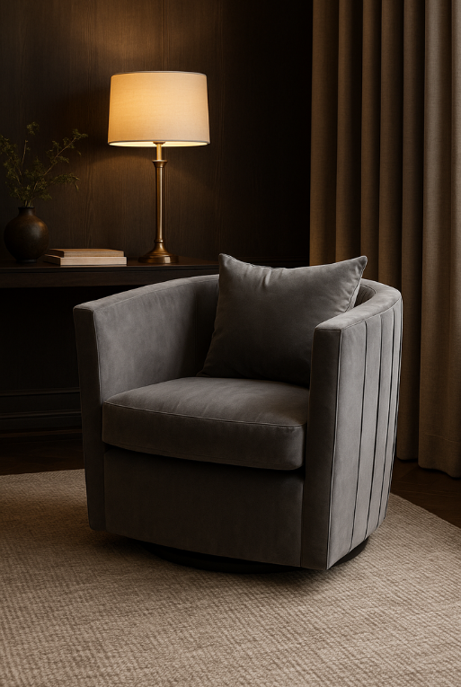 SILLON OCASIONAL S45 GIZA CARBON