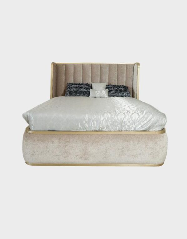 BASE COMPLETA QS BARI DORADO TAPIZ WINDSOR ECRU 01 PZ