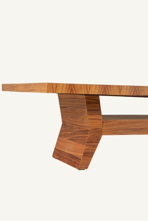 MESA DE COMEDOR SKIP NOGAL 240 X 120 01 PZ - Imagen 3