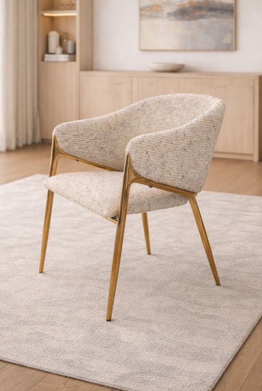 SILLA C-532 ORO BLANCO