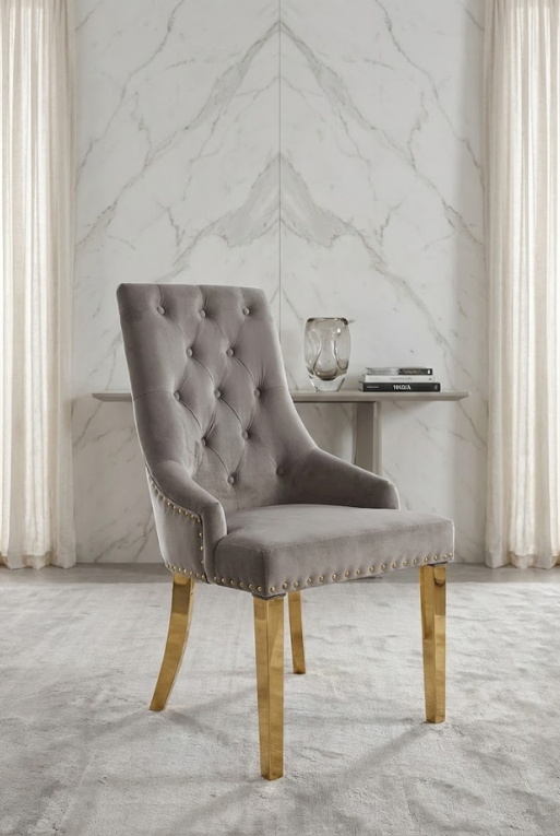 SILLA C-323 SILLA ORO/GREY