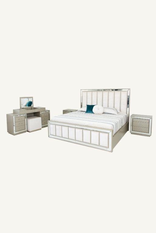 CAMA QS ANTONELA ORO - Imagen 4