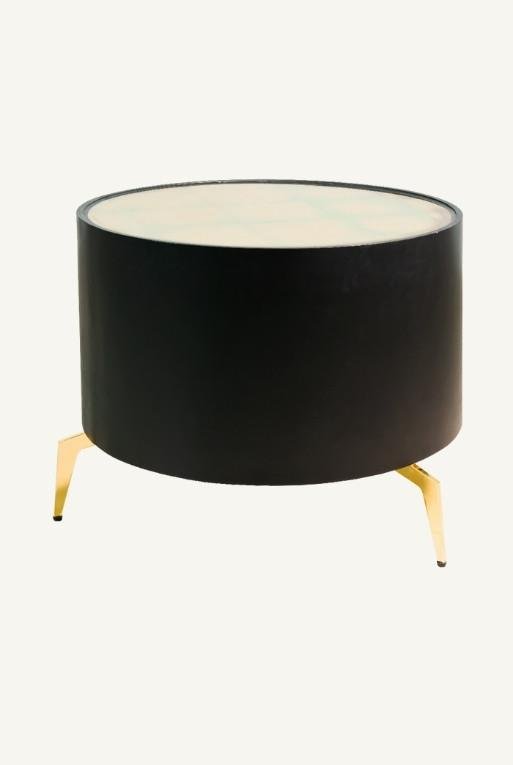 MESA LATERAL GRECO ORO