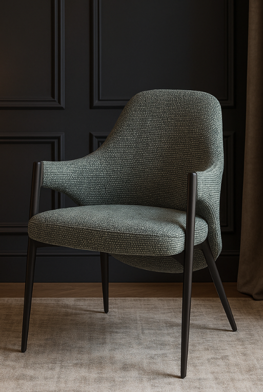 SILLA 522 ACERO VERDE