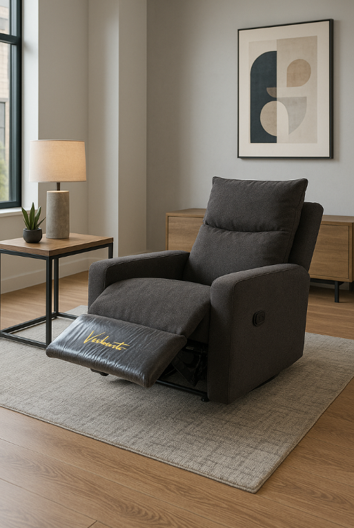 SILLON RECLINABLE SRB-230 BLACK FLIPFLOP