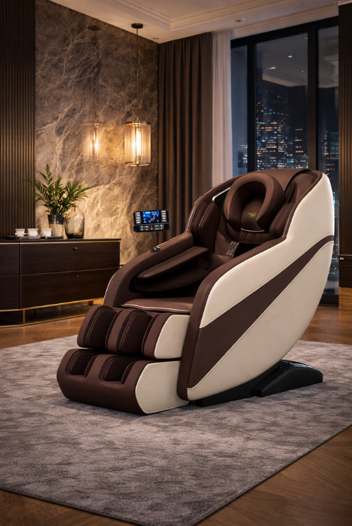 VD-A131B SILLON DE MASAJE CAFE/BEIGE