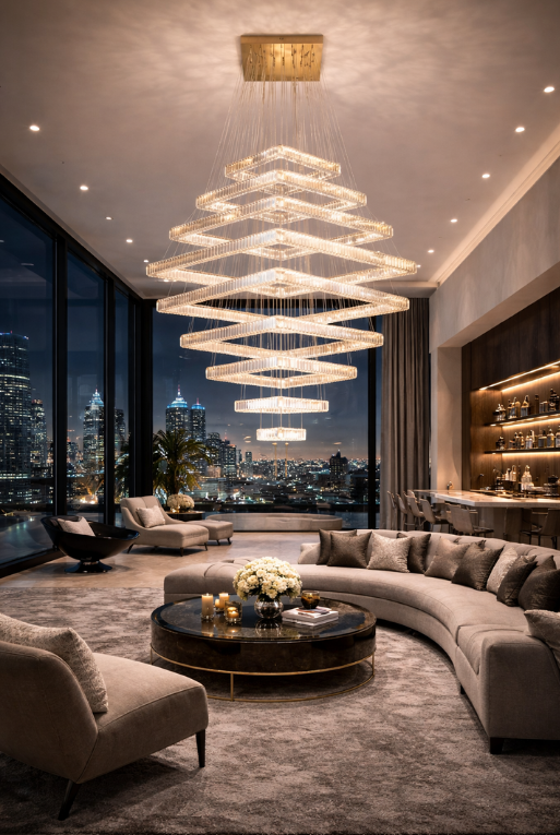 CANDIL CH25002 DORADO / CRISTAL