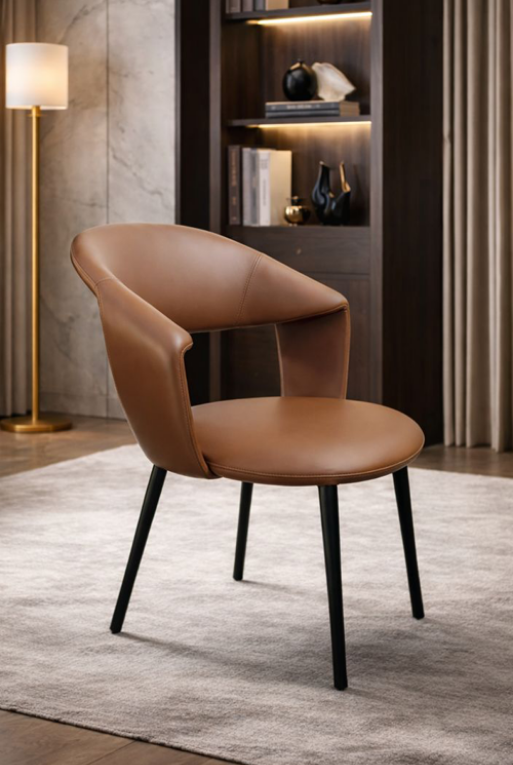 SILLA C-2502 TABACO