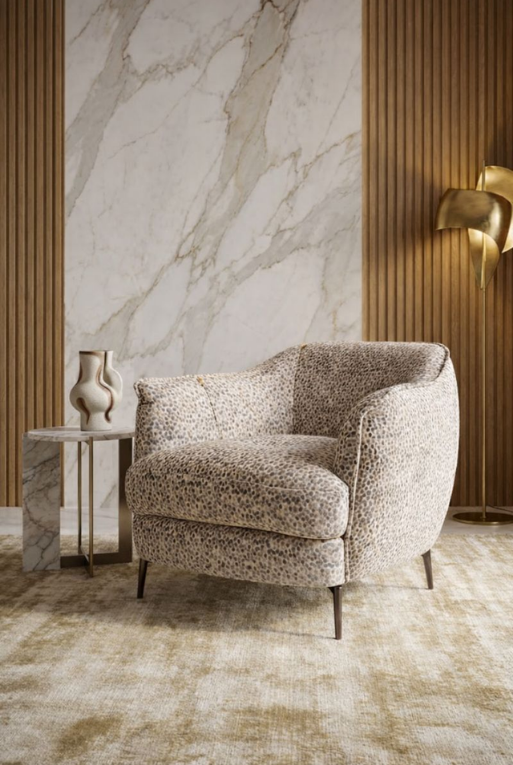 SILLON IVETTE BULAN BLUE